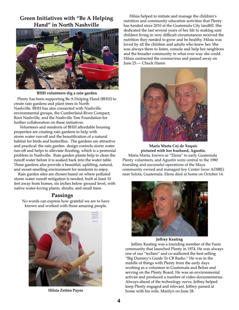 Elena Xoquic, Hilsia Zetino Payes, Jeffrey Keating, Mark Miller, Mary Ellen Bowen, Sara Jean Schweitzer, 2020, Belize, Guatemala, Pine Ridge, Puerto Rico, Books To Kids, Food Security, Kids to the Country, Plenty Belize