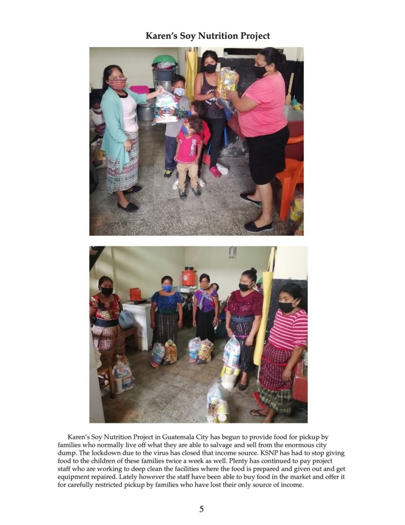 Bernice Davidson, Ginger Lee, Jim Selin, Mark Miller, Milo Yellow Hair, 2020, Belize, Guatemala, Louisiana, Pine Ridge, Tennessee, Books To Kids, Community Gardens, Karen's Soy Nutrition, Kids to the Country, Plenty Belize