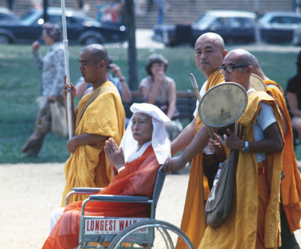 Don Edkins, Fuji Guruji, 1978, Washington, D.C., Native Rights