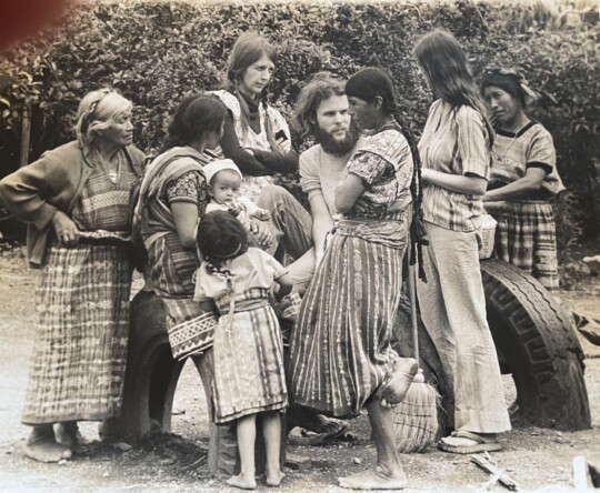 Greg Lloyd, Krystyna Bargiel, Lisa Dewhirst, 1978, Guatemala, San Andrés Itzapa, Medical Relief