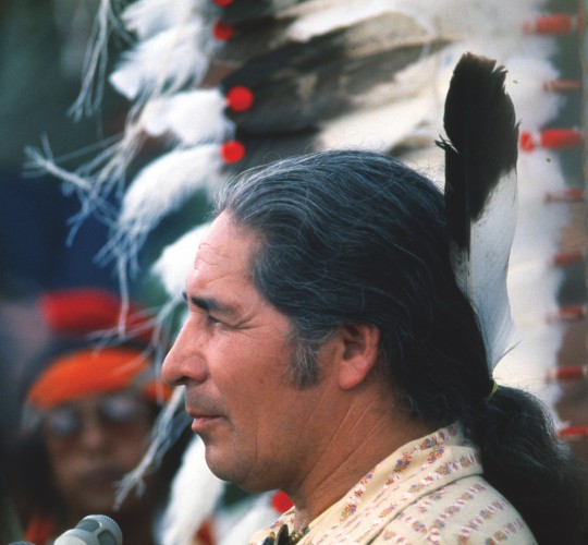 Daniel Luna, Oren Lyons, 1978, Washington, D.C., Native Rights