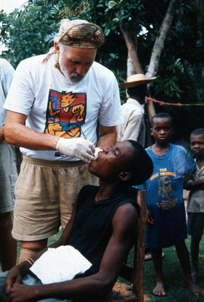 Richard Schoenbrun, 1996, Haiti, Dental Work, Medical Relief