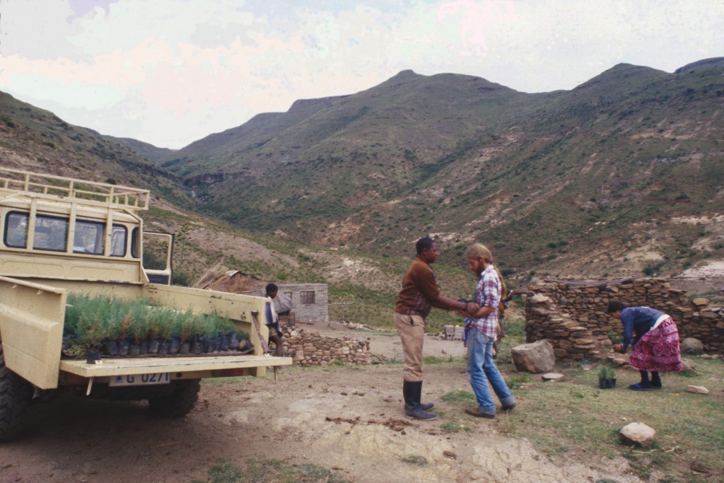 Fernando Paixao, Mabel Paixao, Mwana Bermudes, 1979, Lesotho, Forestation